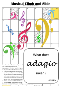 musical climb and slide game