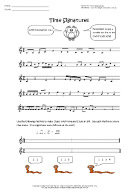 time signatures