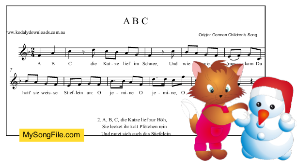 ABC die Katze