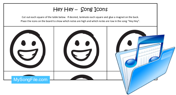 Hey Hey Look At Me(Song Icons)