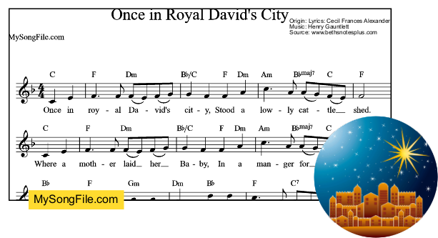 Once In Royal David
