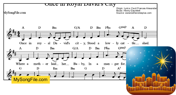 Once In Royal David