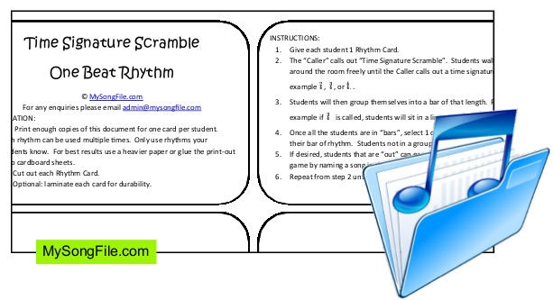 Time Signature Scramble
